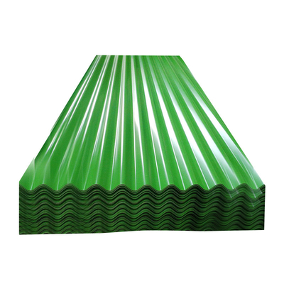 Vooraf geverfte SPGC plooide Staalplaten 3-8 Ton Kleuren Gegalvaniseerd met een laag bedekte