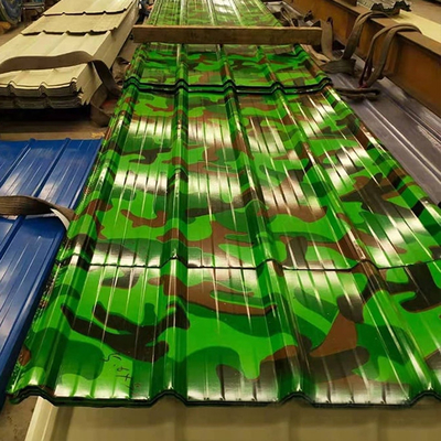 DX51D golfblad 0.63m van het Metaaldakwerk Galvalume Kleuren Met een laag bedekt Blad