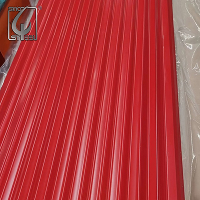 60-275g/M2 het Dakwerkblad van de zinkdeklaag PPGI met 1000mm6000mm Lengte
