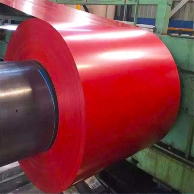 Het Bouwmateriaal Koudgewalste Dx51d Z275 galvaniseerde Met een laag bedekt Ppgi-het Ijzerbroodje van het Rolmetaal