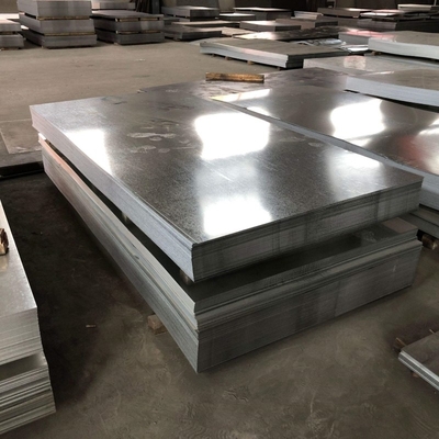 ASTM A283 kwaliteit koolstofstalen plaat 6 mm dik gegalvaniseerd plaatstaal