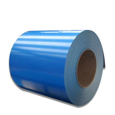 0.112.5mm PPGI de Blauwe Rol van het de Hete Onderdompelings Gegalvaniseerde Staal van Rolmattcolor