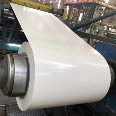 Witte 0.4mm pre Geschilderde Gegalvaniseerde Rollenral 8017 AZ121-Z150 PPGI Rol