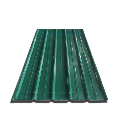 PE 30-275g/M2 Groene de Comités RAL 9012 van het Metaaldak Gekleurde Golfmetaalbladen