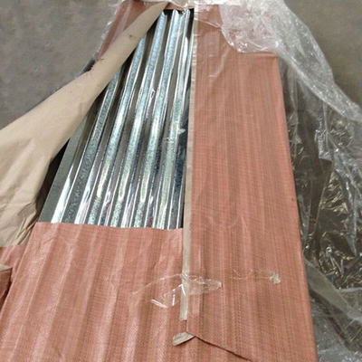 Gegalvaniseerd Dakwerk 508/610MM van het Bladmetaal Sterke Corrosieweerstand