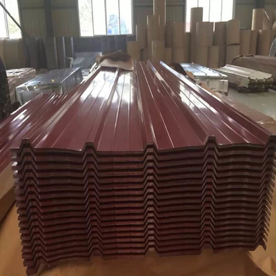 Rode Met een laag bedekte Tin Sheet JIS Kleur Met een laag bedekte Galvalume van DX51D Kleur voor Bouw
