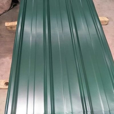 ISO 18001 Vooraf geverft Met een laag bedekt het Metaal Hoog Lager van het Dakwerkblad 7-30um Kleur