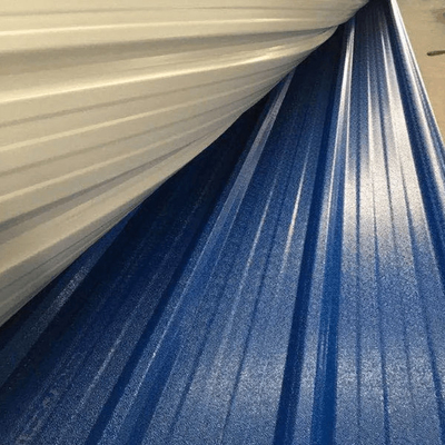 Vooraf geverfte SPGC plooide Staalplaten 3-8 Ton Kleuren Gegalvaniseerd met een laag bedekte