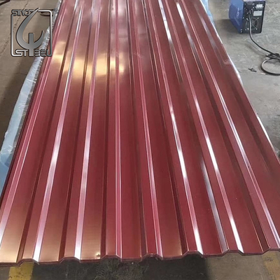 het 800mm Vooraf geverfte van de het Staalral Kleur van het Dakwerkblad Z30 Kleur Met een laag bedekte Regelmatige Lovertje