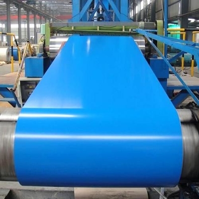 RAL 8017 PPGL-Staalrol 0.112.5mm Vooraf geverfte Aluzinc-Staalrol