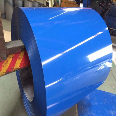 De Kleuren 8-35um PPGI Rol van ASTM RAL 600 - 1250mm pre Geschilderd Blauw Staal