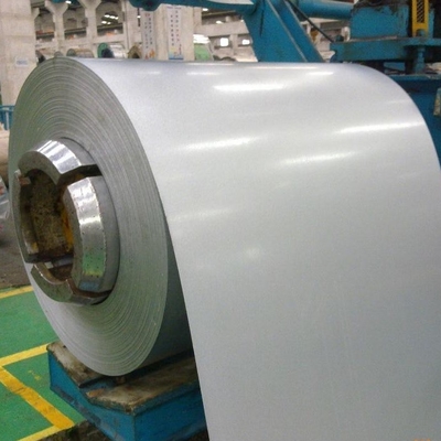 PE die van ASTM A792 Dx51d Eerste Galvalume van PPGI PPGL Brazilië Ral9003 Vooraf geverfte Staalrol met een laag bedekken met Film
