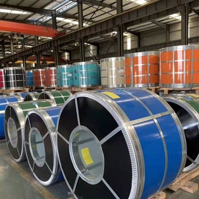 Met een laag bedekte Kleur Gegalvaniseerde van de de Achterkantdeklaag van Staalrollen 5-10um identiteitskaart 508/610mm