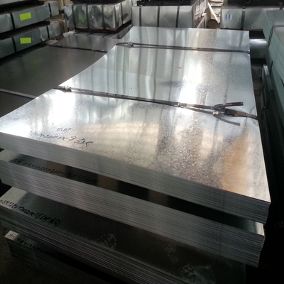A653 DX51D GI Plaatwerk Gegalvaniseerde plaat Zink gegalvaniseerde staalplaat